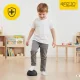 Sensory Balance Pods 4FIZJO SensoKid for Exercises 2 pcs, Black