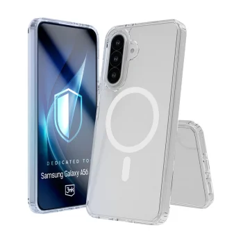 3mk Armor MagCase for Samsung Galaxy A56, Transparent