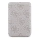Guess 5000mAh Powerbank 4G Leather Metal Logo MagSafe, Pink