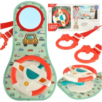 Baby Car Seat Toy Interactive Driving Steering Wheel