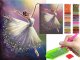 Diamond Mosaic Embroidery Kit Painting 5D 30x40 cm, Ballerina