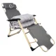 Zero Gravity Chair Carruzzo Outdoor Folding Lounge Recliner with Padded Cushion