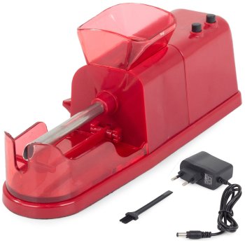 Electric Cigarette Rolling Machine for Tobacco, Red