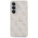 Guess 4G Embossed Ring MagSafe Case for Samsung Galaxy S26+, Pink
