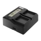 Newell DC-LCD Dual-Channel Charger for Canon BP-A30/A60/A90
