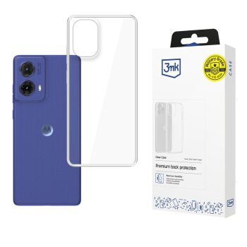 3mk Clear Case for Motorola Moto G85 Transparent