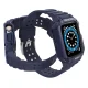 Armored Case with Strap for Apple Watch 42/44/45mm - Blue