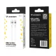 Wozinsky WSTCC1 USB-C to USB-C 65W PD Cable, 1m - White