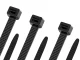 Cable Ties 2.5x100mm 100 Pack Heavy Duty Nylon Zip Ties for Cable Management, Black