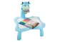 Kids Drawing Projector Table with Markers, Blue