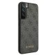 Samsung Galaxy S22 5G (SM-S901) Guess 4G Metal Gold Logo Case Cover, Grey | Telefona Maciņš Vāks Apvalks Bampers