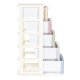 ModernHome Kids Room Storage Rack with 5 Drawers and Wheels, Multicolor