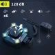 Bicycle LED Light Set with Horn