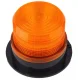 Warning Beacon Light 12/24V with Magnetic Base, Orange