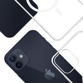 3Mk Protection Clear MagCase for Apple iPhone 12 / 12 Pro Transparent