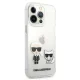 Karl Lagerfeld Karl & Choupette Case for iPhone 13 Pro Max - Transparent