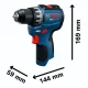 Bosch GSR12V-31 Cordless Drill Driver (Bare Tool, Cardboard Box)