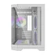 Darkflash FT418 PC Case + 6 aRGB Fans (White)