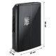 Berdsen BR-20D 3819 Air Dehumidifier & Purifier, Black