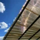 Profiled Polycarbonate Roof Sheet Diamond Tile Effect 2.8 mm, 0.954 x 6 m, Bronze