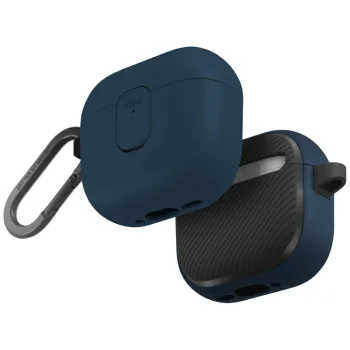 Uniq Clyde Lock Case for AirPods 4, Blue