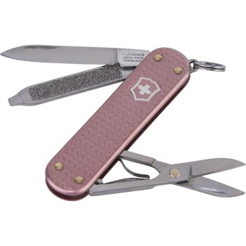 Victorinox Classic SD Precious Alox Pocket Knife Gentle Rose