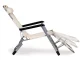 MultiGarden 2-in-1 Folding Garden Lounger Chair, Beige