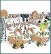Military Base 350El Soldiers Little Army Figurines