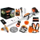 Humberg HM-613 Petrol Brushcutter Grass Trimmer 55cc + Oil
