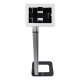 Maclean MC-645 Floor Tablet Stand with Lock 9.7\"-10.1\"