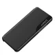 Eco Leather View Flip Case for Poco M4 Pro 5G with Stand Function, Black