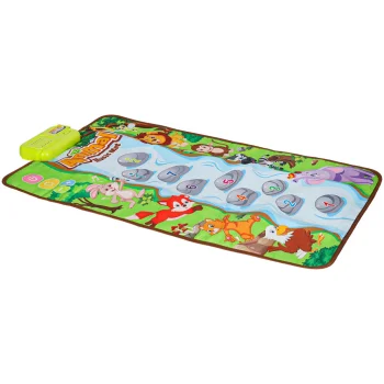 Interactive Musical Educational Play Mat with Animal Sounds for Kids