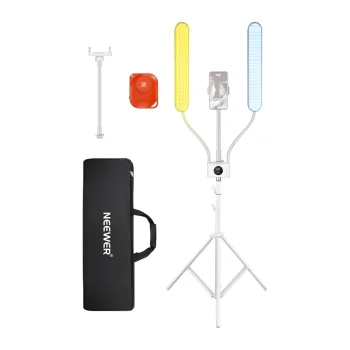 NEEWER BH40B dual-arm LED lighting kit, white