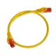 Maclean MCTV-300 UTP Cat6 Patchcord Network Cable, 0.5m, Yellow