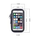 Waterproof Bike & Motorcycle Phone Mount Case XL (Max 165x80 mm), Black (No Mount)