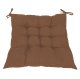 Chair cushion brown 40x40