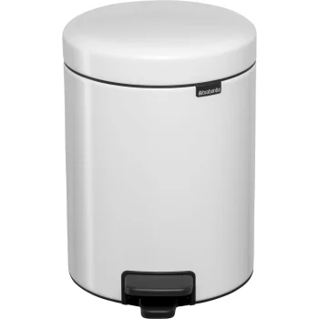 Brabantia Newicon Pedal Bin, 5 L, White