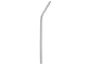 Reusable Metal Drinking Straws with Cleaning Brushes, 8 pcs