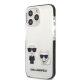 Karl Lagerfeld iPhone 13 Pro Max Case Karl & Choupette White