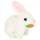 Interactive Plush Bunny with Carrot and Carrier Basket KX3153