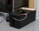 Dustproof Cable Storage and Management Box Cord Organizer, Black