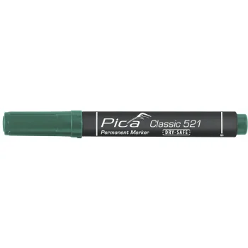 Pica 521 Permanent Marker with Wedge Tip 2-6 mm, Green