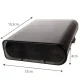 Weekly Pill Organizer for 7 Days Ruhhy 24287, Black