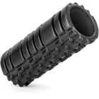 4Fizjo Massage Roller with Spikes, EVA, 33 cm, Black