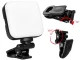 Mini RGB LED Light for Photo & Video, 3000K-6500K, 5.5W, with Clip & 1/4\" Thread, Black