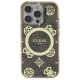 Guess iPhone 16 Pro Max Case IML Peony On 4G Background MagSafe, Brown