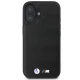 BMW iPhone 16 Case M Perforated And Stitched Line MagSafe - Black