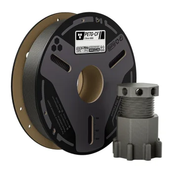 ELEGOO PETG-CF 3D Printer Filament 0.5 kg, Gray