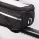 Tfo Waterproof Bike Bag with Phone Holder, Black