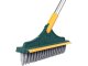 Floor Scrub Brush with Squeegee and Long Handle 103 cm